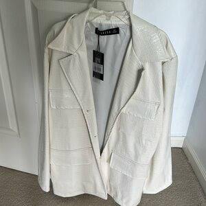 Lioness Snakeskin Blazer Dress